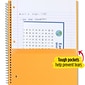Five Star 3-Subject Notebooks, 8" x 10.5", Wide Ruled, 150 Sheets, Each (51014)