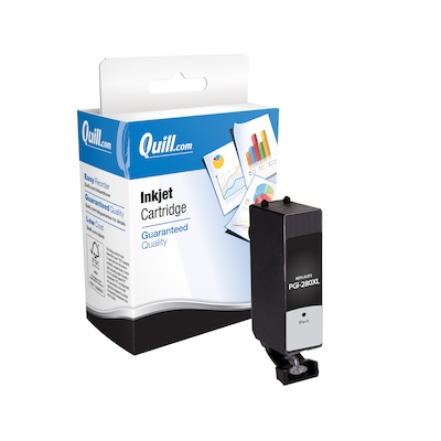 Quill Brand® Remanufactured Black High Yield Ink Cartridge Replacement for Canon PGI-280XL (2021C001