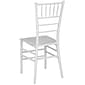 Flash Furniture HERCULES Resin Chiavari Chair, White (LEWHITEM)
