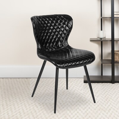 Flash Furniture Bristol Metal Chair, Black (LF907ABLK)