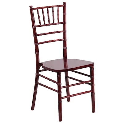 Flash Furniture HERCULES Wood Chiavari Chair, Mahogany (XSMAHOGANY)