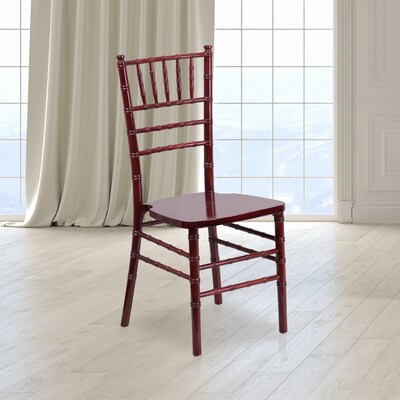 Flash Furniture HERCULES Wood Chiavari Chair, Mahogany (XSMAHOGANY)