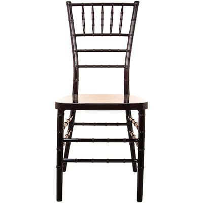 Flash Furniture Advantage Resin Chiavari Chair, Mahogany (RSCHIM)