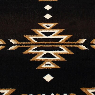 Flash Furniture Amado Collection Olefin/Jute 87.6" x 24" Rectangular Machine Made Rug, Brown (KPRGB907227BN)