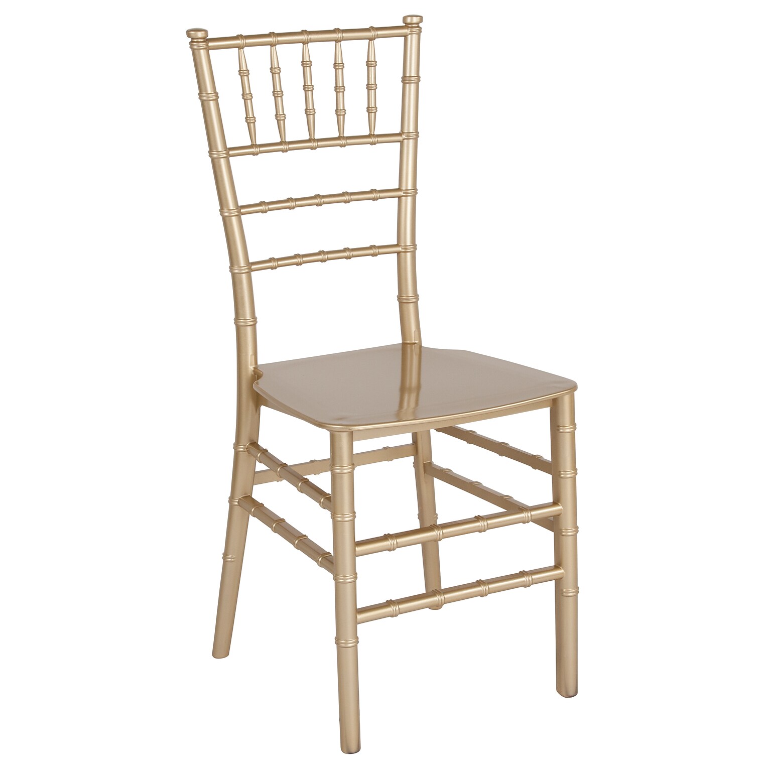 Flash Furniture HERCULES Resin Chiavari Chair, Gold (LEGOLDM)