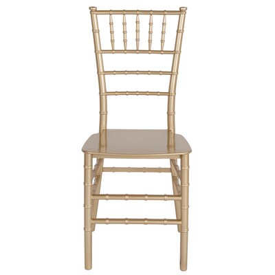 Flash Furniture HERCULES Resin Chiavari Chair, Gold (LEGOLDM)