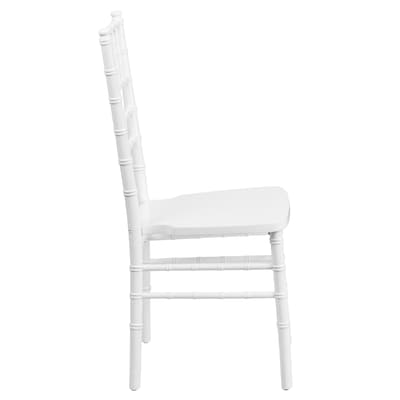 Flash Furniture HERCULES Wood Chiavari Chair, White (XSWHITE)