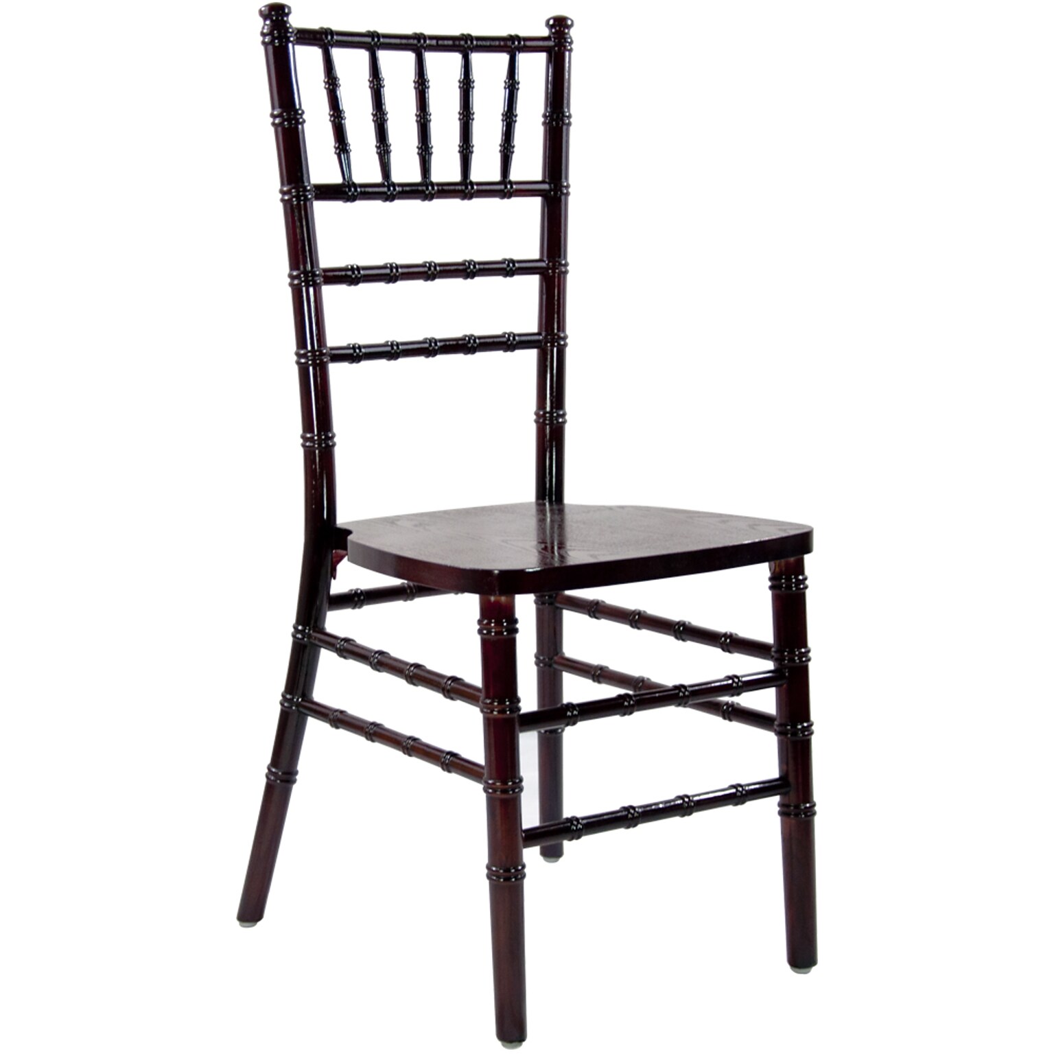 Flash Furniture Advantage Wood Chiavari Chair, Mahogany (WDCHIM)