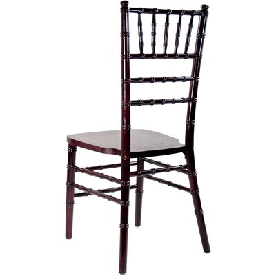 Flash Furniture Advantage Wood Chiavari Chair, Mahogany (WDCHIM)
