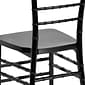 Flash Furniture HERCULES PREMIUM Resin Chiavari Chair, Black (LEBLACK)