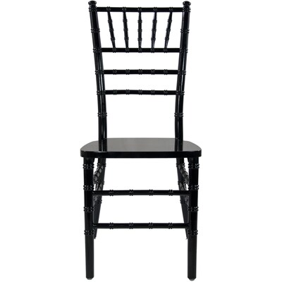 Flash Furniture Advantage Wood Chiavari Chair, Black (WDCHIB)