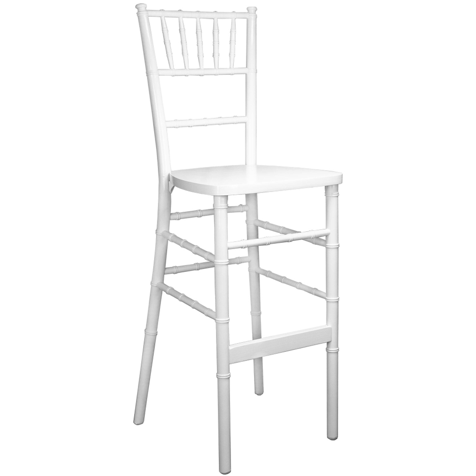 Flash Furniture Advantage Wood Chiavari Bar Stools, White (WDCHIBARWHITE)