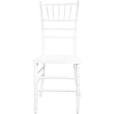 Flash Furniture Advantage Wood Chiavari Chair, White (WDCHIW)
