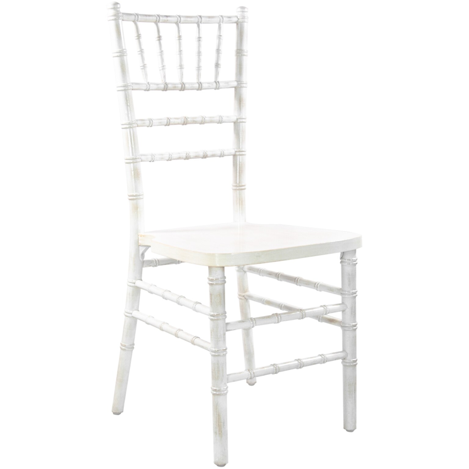 Flash Furniture Advantage Wood Chiavari Chair, White (WDCHILW)