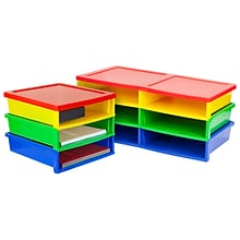 Storex Quick Stack Construction Paper Sorter, 3 Compartments (61640E01C)