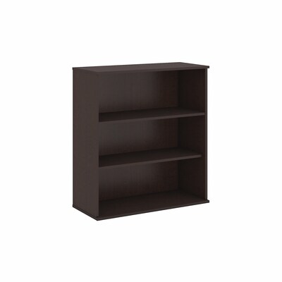 Bush Business Furniture 48H 3 Shelf Bookcase, Mocha Cherry (BK4836MR)