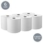 Kleenex Professional Recycled Hardwound Paper Towels, 1-ply, 600 ft./Roll, 6 Rolls/Carton (11090)
