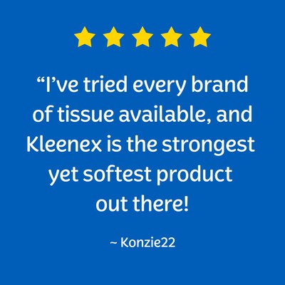 Kleenex Standard Facial Tissue, 2-Ply, 160 Sheets/Box, 3 Boxes/Pack (50219)