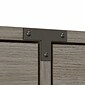 kathy ireland® Home by Bush Furniture Ironworks 48" Writing Desk with Drawers, Restored Gray (KI50301-03)