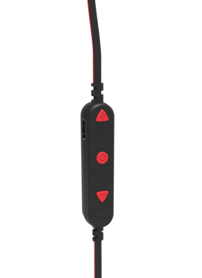 Prime Wireless Bluetooth Sports Earbods, Red (OTBTPRM-RD)