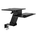 Mount-It! Sit Stand Desk Converter, Height Adjustable Standing Desk, 23.5 x 16 Stand-Up Workstation, holds 33 lbs (MI-7918)
