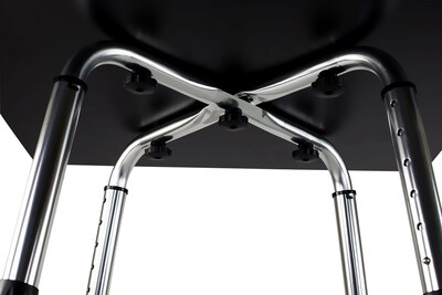 Mount-It! Standing Desk Height Adjustable Tabletop Converter, Black (MI-7932)