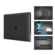 Techprotectus Case with Keyboard Cover/Screen Protector for Apple 16.2 MacBook Pro 2021, Black, Pla