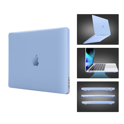 TechProtectus Laptop Case with Keyboard Cover and Screen Protector, Serenity Blue (TP-SB-K-MP14M1)