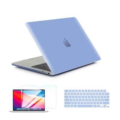 TechProtectus Laptop Case with Keyboard Cover and Screen Protector, Serenity Blue (TP-SB-K-MP14M1)