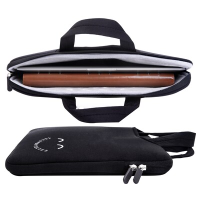 Techprotectus Neoprene Laptop Sleeve for 11.6 & 12" Laptops, Black (TP-BK-NS11)