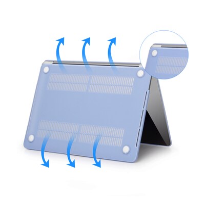TechProtectus Laptop Case with Keyboard Cover and Screen Protector, Serenity Blue (TP-SB-K-MP14M1)
