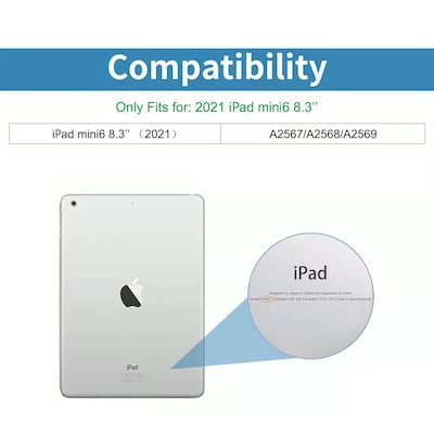 TechProtectus Scratch-Resistant Tempered Glass Screen Protector for iPad Mini 6 (TP-IPSP-M6)