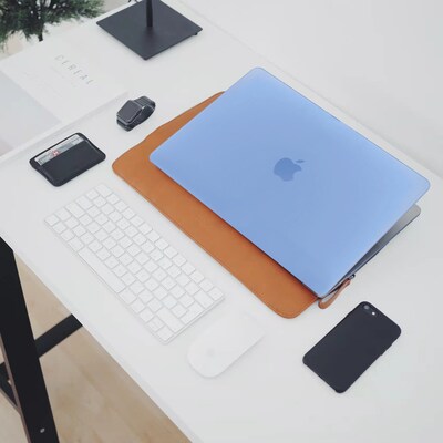 TechProtectus Laptop Case with Keyboard Cover and Screen Protector, Serenity Blue (TP-SB-K-MP14M1)