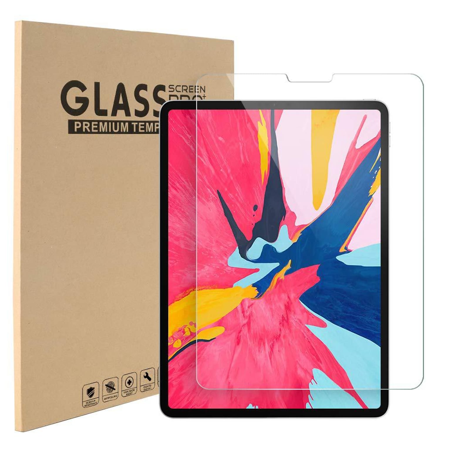 TechProtectus Tempered Glass Screen Protector for iPad Pro 4th & 5th Generation (TP-SP-IPP12)