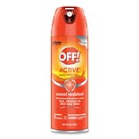 OFF!® ACTIVE Insect Repellent, 6 oz Aerosol Spray, 12/Carton