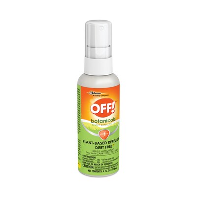 OFF! Botanicals Insect Repellent, 4 oz. Bottle, 8/Carton (SJN694971)