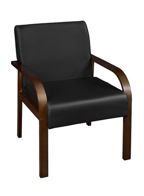 Regency Niche Mia Bentwood Wood Lounge Chair, Walnut (2070LMWBK)