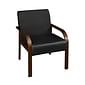 Regency Niche Mia Bentwood Wood Lounge Chair, Walnut (2070LMWBK)