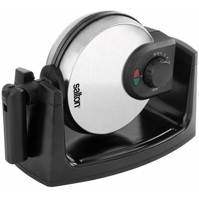 Salton WM1082 7 Belgian Waffle Maker, Stainless Steel