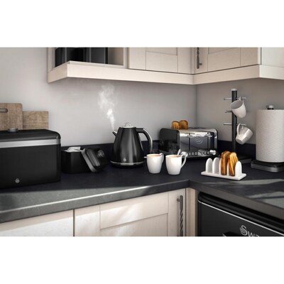 Swan Retro Storage Ware, 1L Set of 3 Canisters (SWKA1020BN)