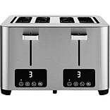 Salton 4 Slice Digital Toaster, Stainless Steel (ET2084)