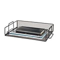 Design Ideas Mesh Letter Tray, Black (34154)