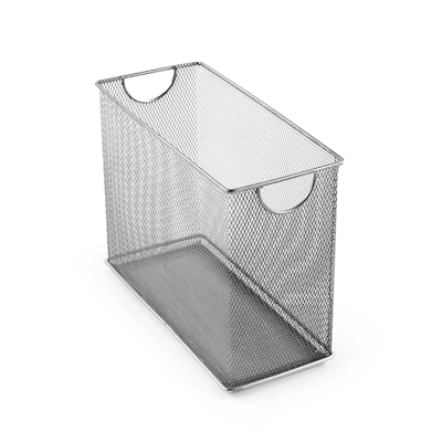 Design Ideas Mesh Tabletop File, Letter Size, Silver (34239)