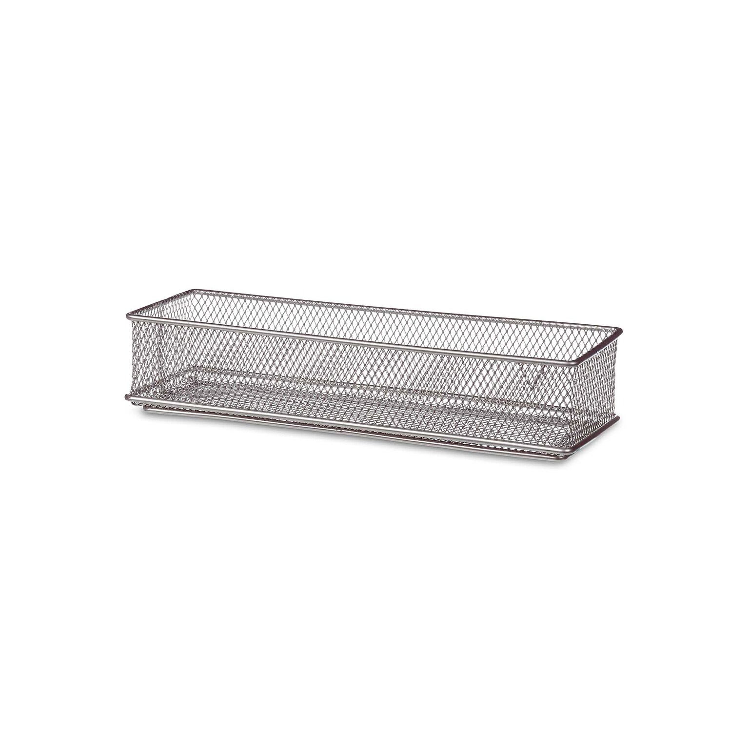 Design Ideas Mesh DrawerStore Organizer, 3 x 9, Silver (120919)