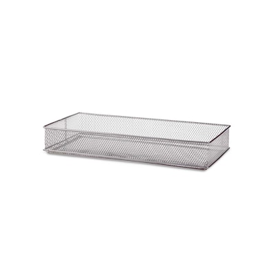 Design Ideas Mesh DrawerStore Organizer, 6 x 12, Silver (120959)