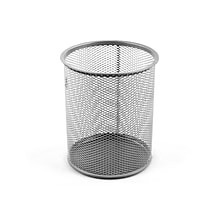 Design Ideas Mesh Pencil Cup, Giant, Silver (342049)