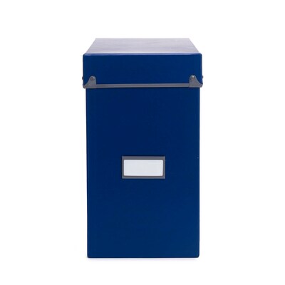 Design Ideas Frisco File Box, Navy (3060563)
