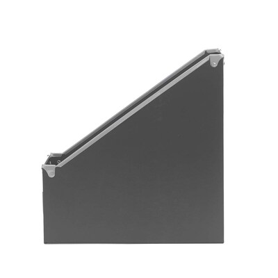 Design Ideas Paperboard Frisco Magazine File, Gray (3060630)