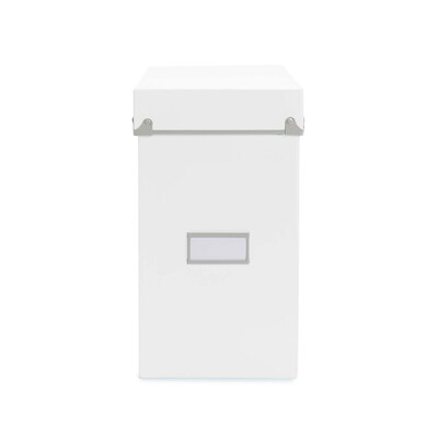 Design Ideas Frisco File Box, White (3060661)