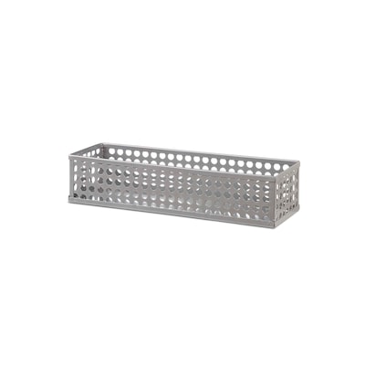 Design Ideas Steel Edison DrawerStore Organizer, 3" x 9", Silver (5421029)